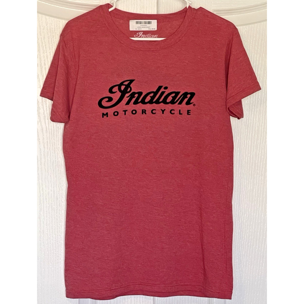 Indian Motorcycle Ladies Riverside County Heather Red S & XL available
